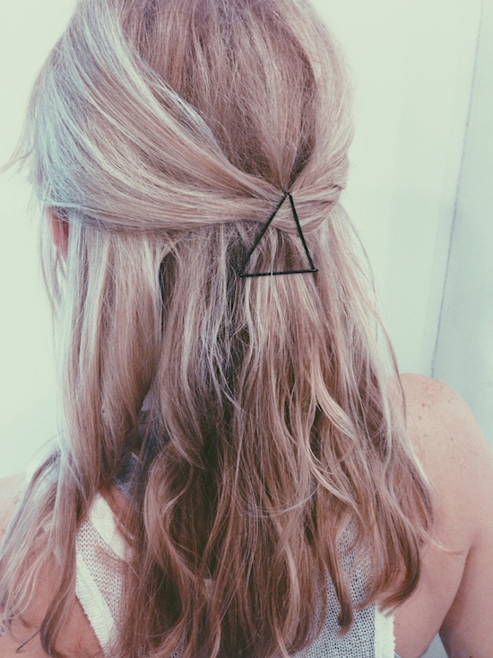 Why not get creative with those boring bobby pins?