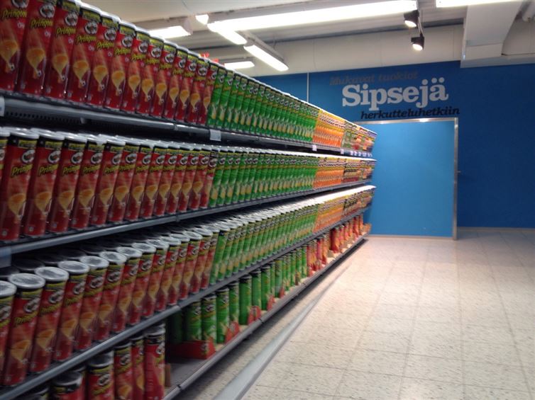 oddly satisfying - satisfying supermarket
