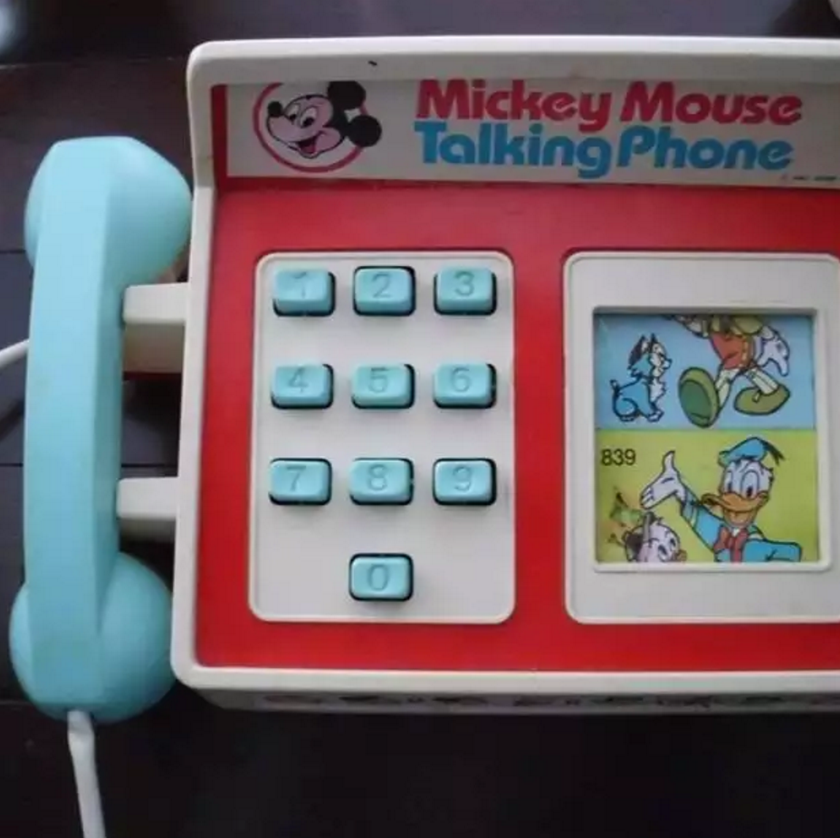 Mickey Mouse Talking Phone.