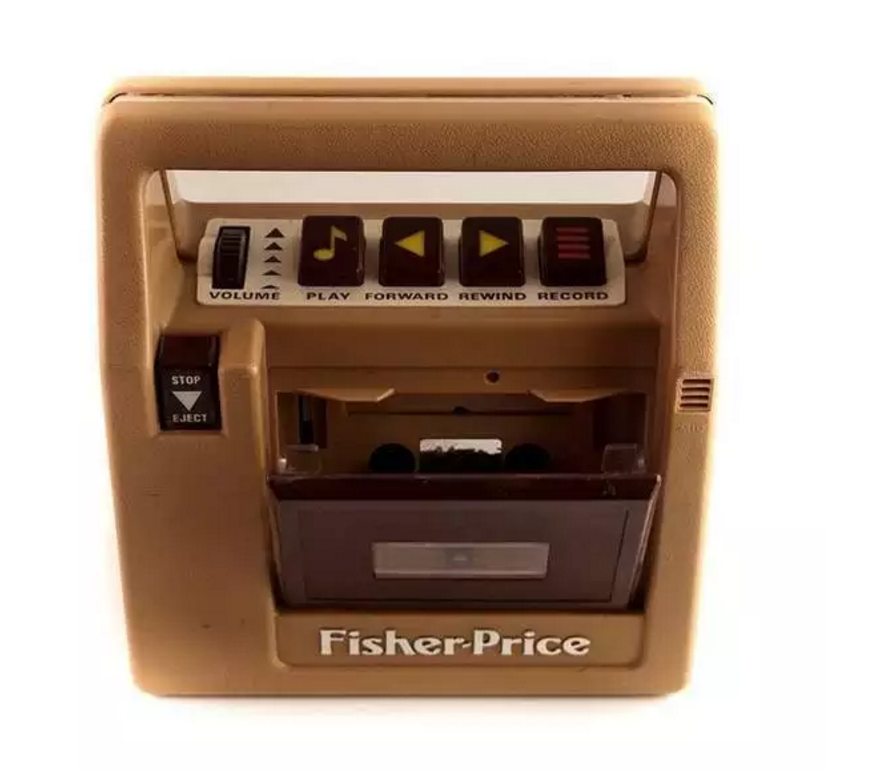 Fisher-Price Tape Recorder.