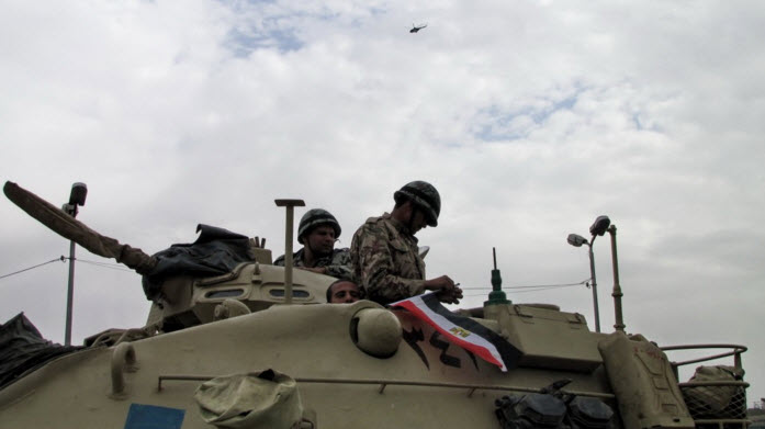12. Egypt: 438,500 active personnel.