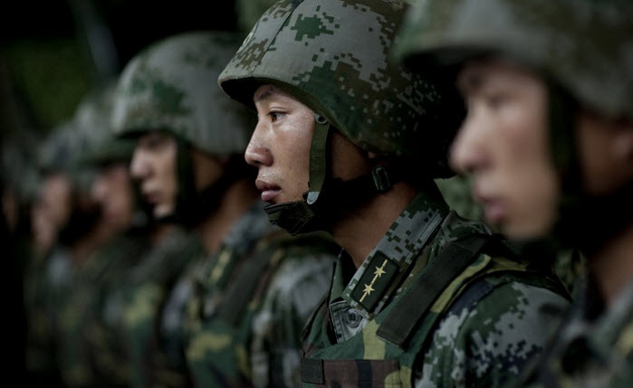 3. China: 2,285,000 active personnel.