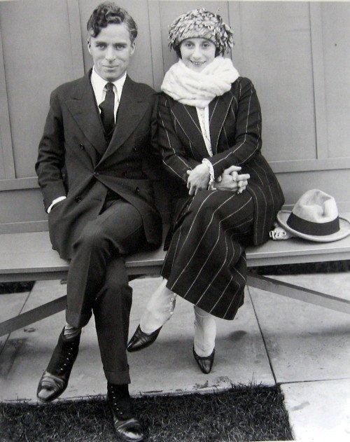 A young Charlie Chaplin and Russian ballerina Anna Pavlova in 1922.