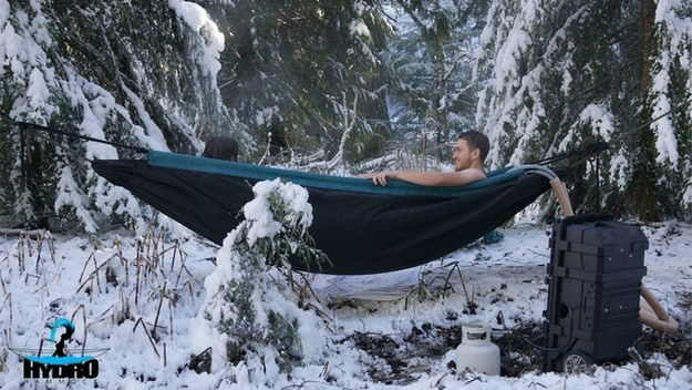 This hammock that’s also a hot tub.