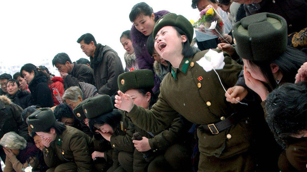 After the death of Kim Jong II, North Koreans had to participate in public mourning. However, if their tears weren’t convincing enough, they were sent off to work for six months in labor-training camps.