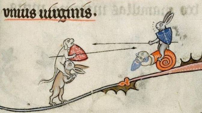 rabbit medieval manuscript