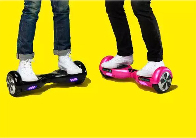 Segway-skateboard hybrid is definitely the gadget of the future.