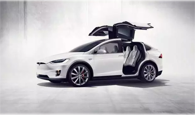 Tesla Model X. The Earth's first luxury electric car.