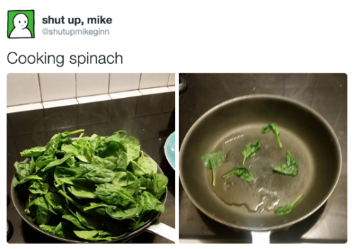 memes - spinach memes - shut up, mike shutupmikeginn Cooking spinach