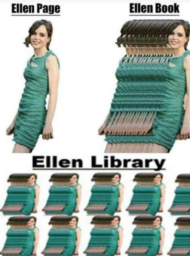 ellen page ellen book - Ellen Page Ellen Book Ellen Library