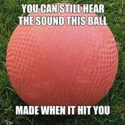 grass - You Can Still Hear The Sound This Ball . 34 Made When It Hit You