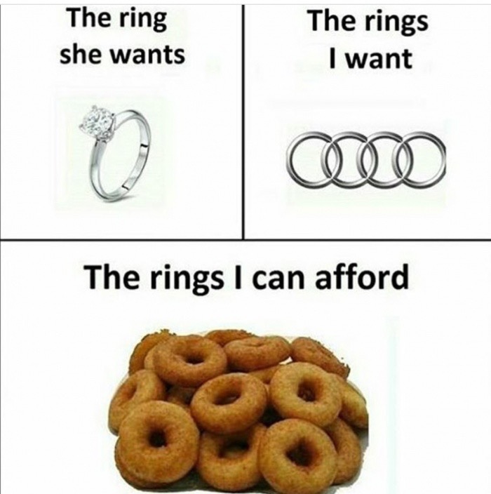 meme stream - ring she wants rings i want - The ring she wants The rings I want The rings I can afford