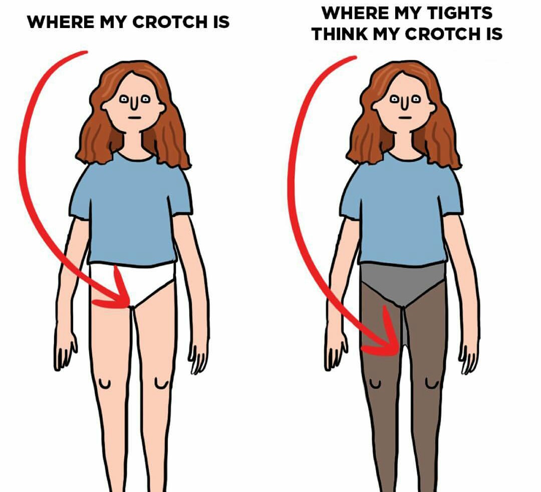 tickle crotch - Where My Crotch Is Where My Tights Think My Crotch Is Quo