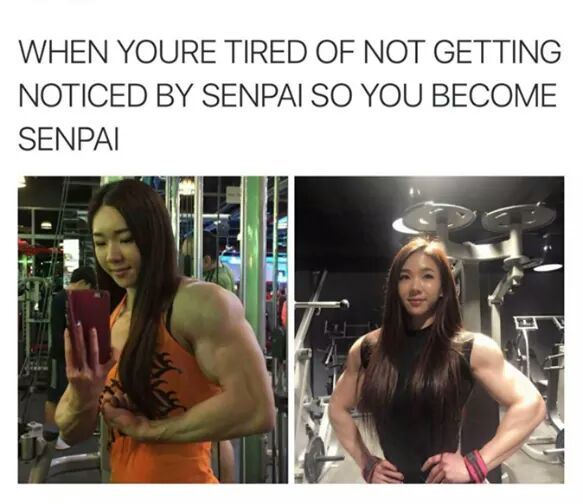 you re tired of not getting noticed - When Youre Tired Of Not Getting Noticed By Senpai So You Become Senpai