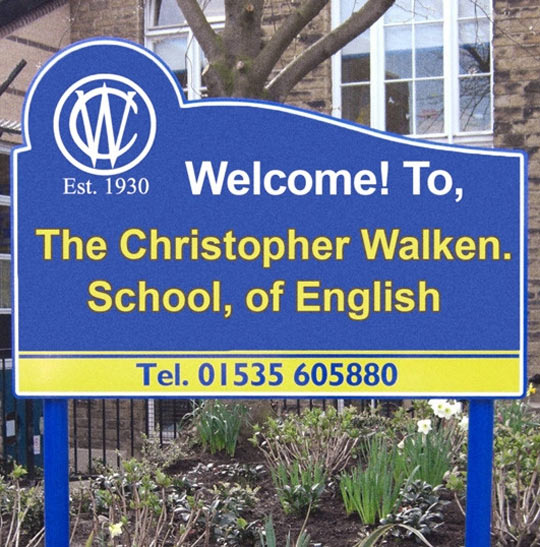 christopher walken school - Est. 1930 Welcome! To. The Christopher Walken. School, of English Tel. 01535 605880