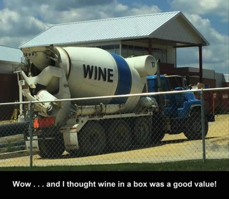wine lorry - Wine Wow ... and I thought wine in a box was a good value!