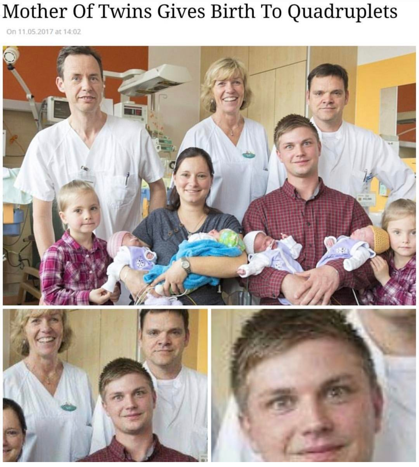 memes - mother of twins gives birth to quadruplets - Mother Of Twins Gives ...