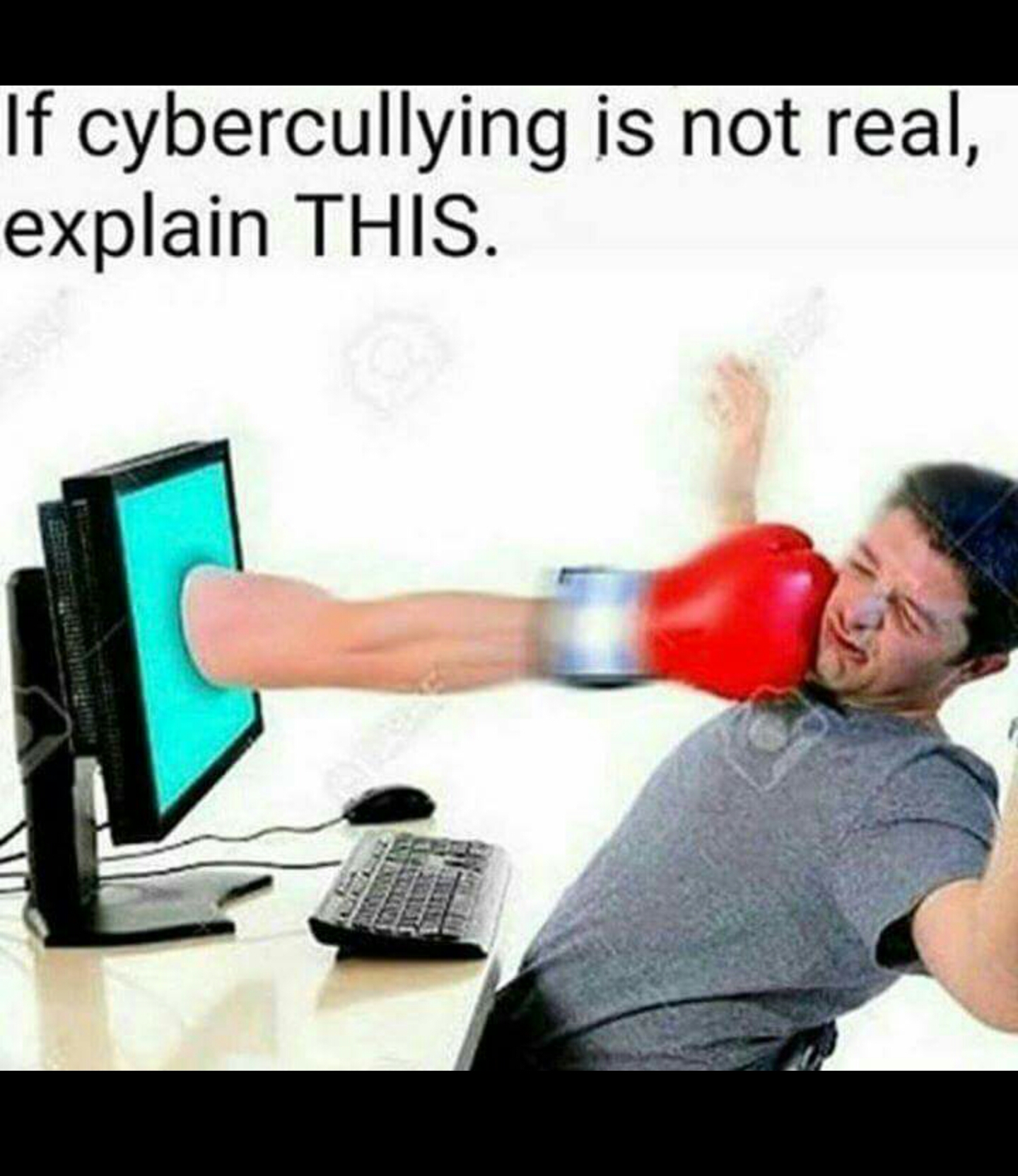internet criticism - If cybercullying is not real, explain This.