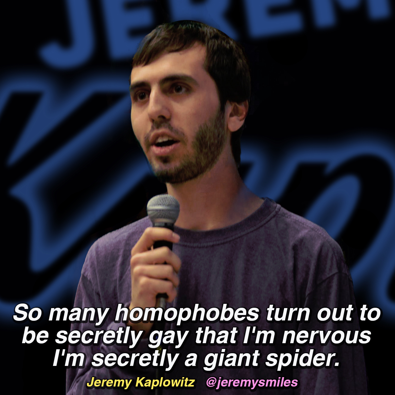 equator monument - So many homophobes turn out to be secretly gay that I'm nervous I'm secretly a giant spider. Jeremy Kaplowitz