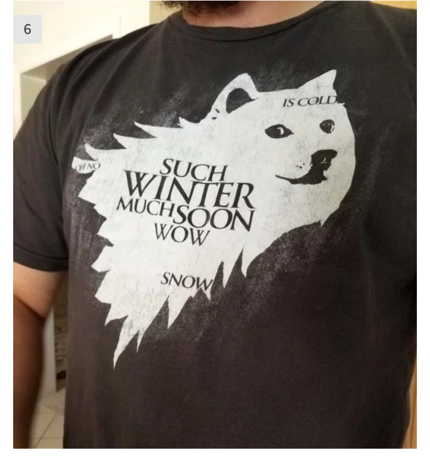 t shirt - Is Cou Winter Wooon Snow