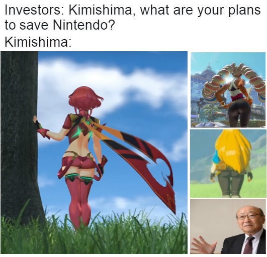meme stream - nintendo kimishima meme - Investors Kimishima, what are your plans to save Nintendo? Kimishima