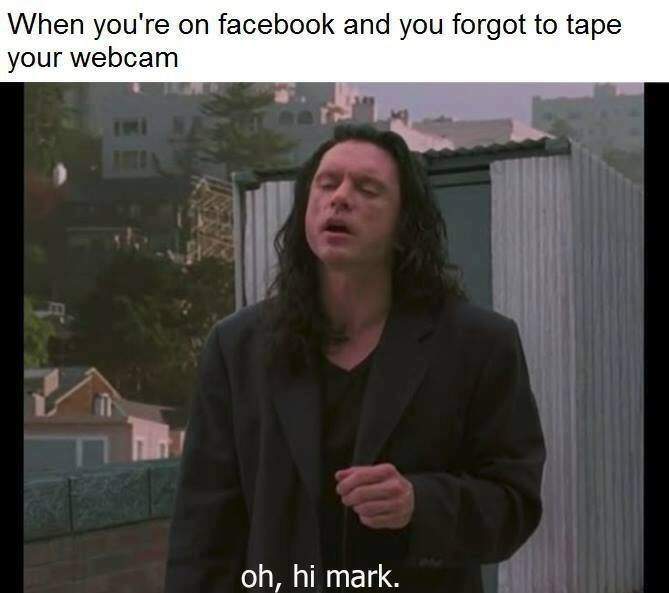 meme stream - meme oh hi mark - When you're on facebook and you forgot to tape your webcam oh, hi mark.