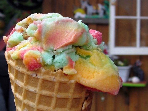 In 2012, 81-year-old Louise White of Newport, Rhode Island, bought rainbow sherbet at Stop N Shop just before purchasing a lottery ticket that won her $336.4 million. In honor of her lucky dessert, she created “The Rainbow Sherbert Trust,” a trust that would benefit her family.