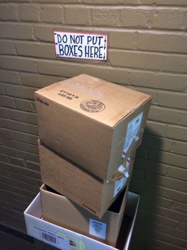 rebel box - Do Not Put Boxes Here