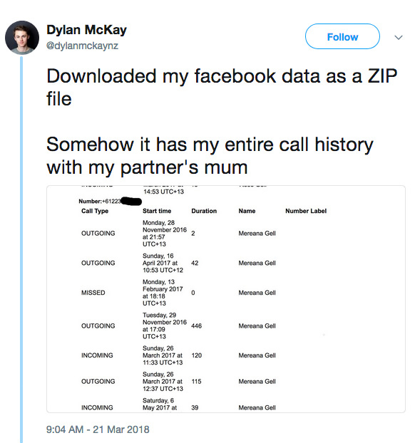 Guy Download's His Facebook Data and Has a Shocking Discovery