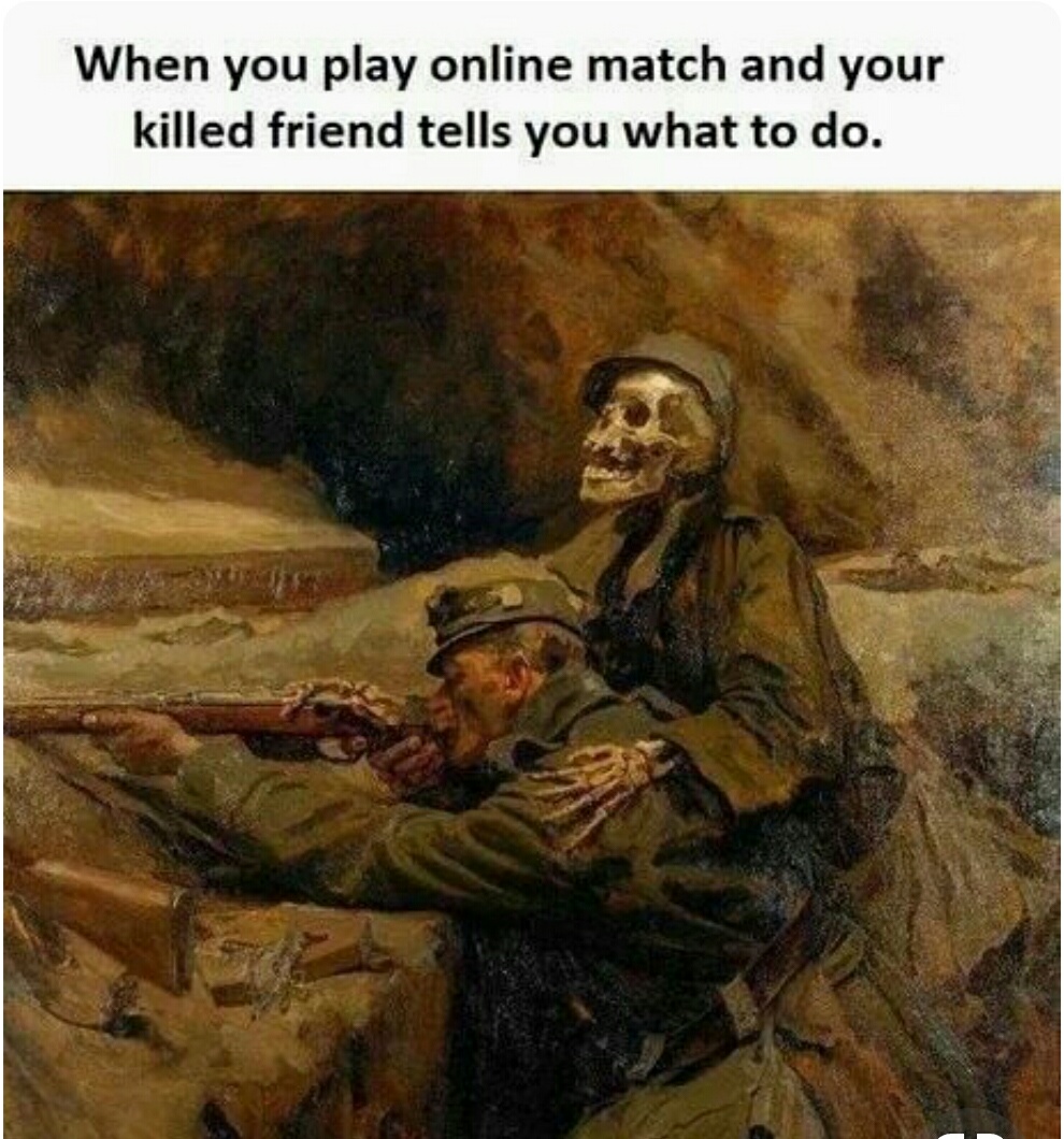 meme - funny pubg meme - When you play online match and your killed friend tells you what to do.