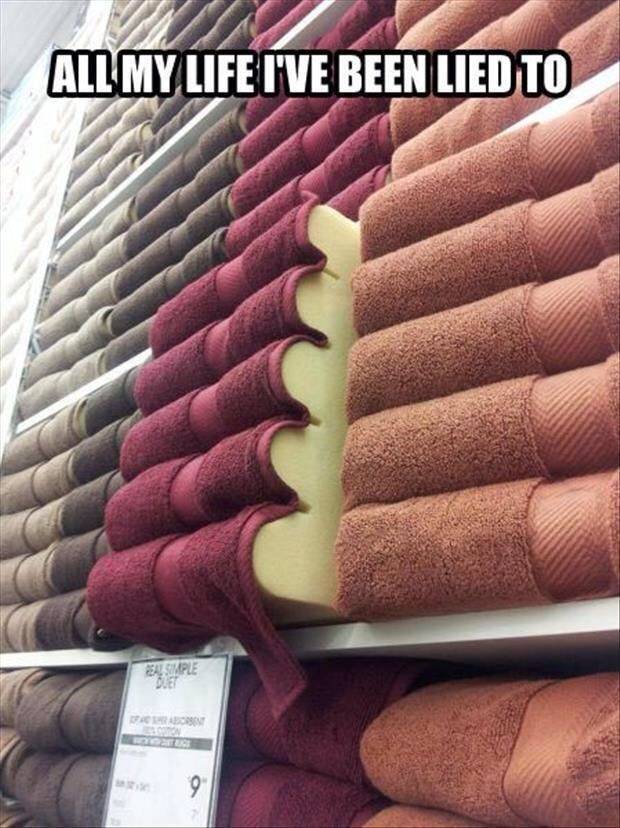 bed bath and beyond towels - All My Life I'Ve Been Lied To Bample