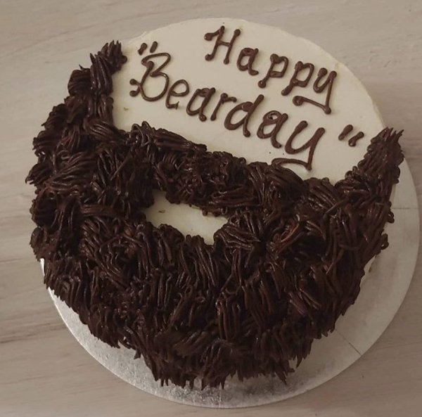 chocolate cake - Happy Bearday'
