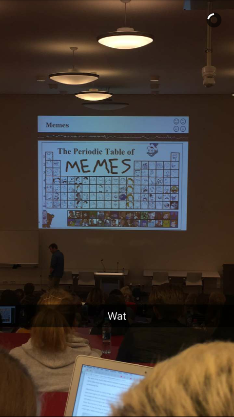 periodic table of memes - Memes The Periodic Table of Memes 52 . Aus Wat