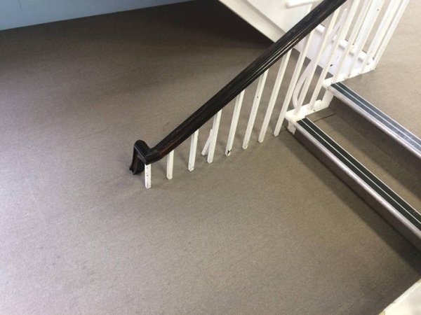 construction fail Handrail