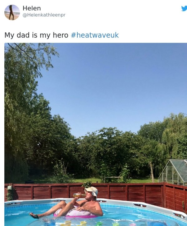 leisure - Helen My dad is my hero