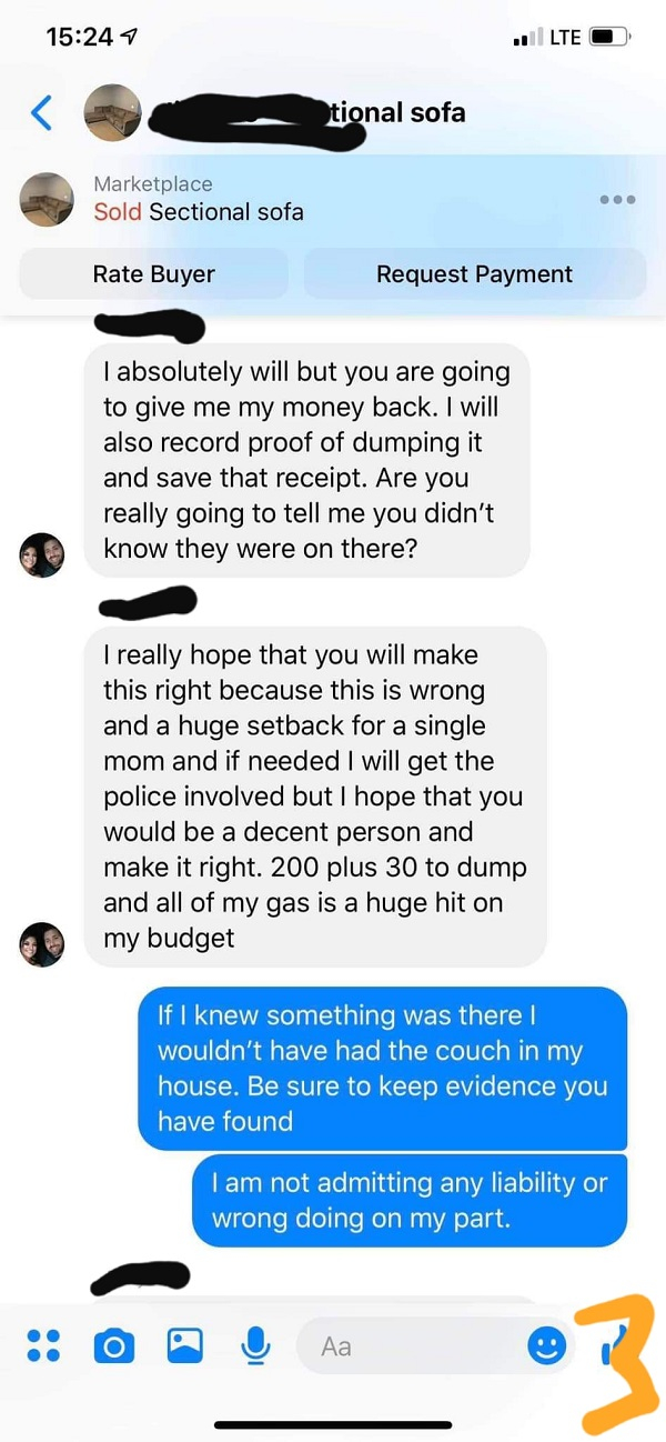 "Single Mom" Tries to Scam a Seller and Fails Miserably