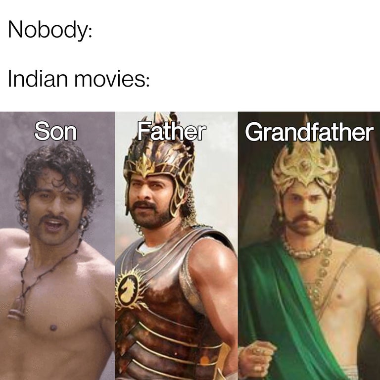 human - Nobody Indian movies Son Father Grandfather