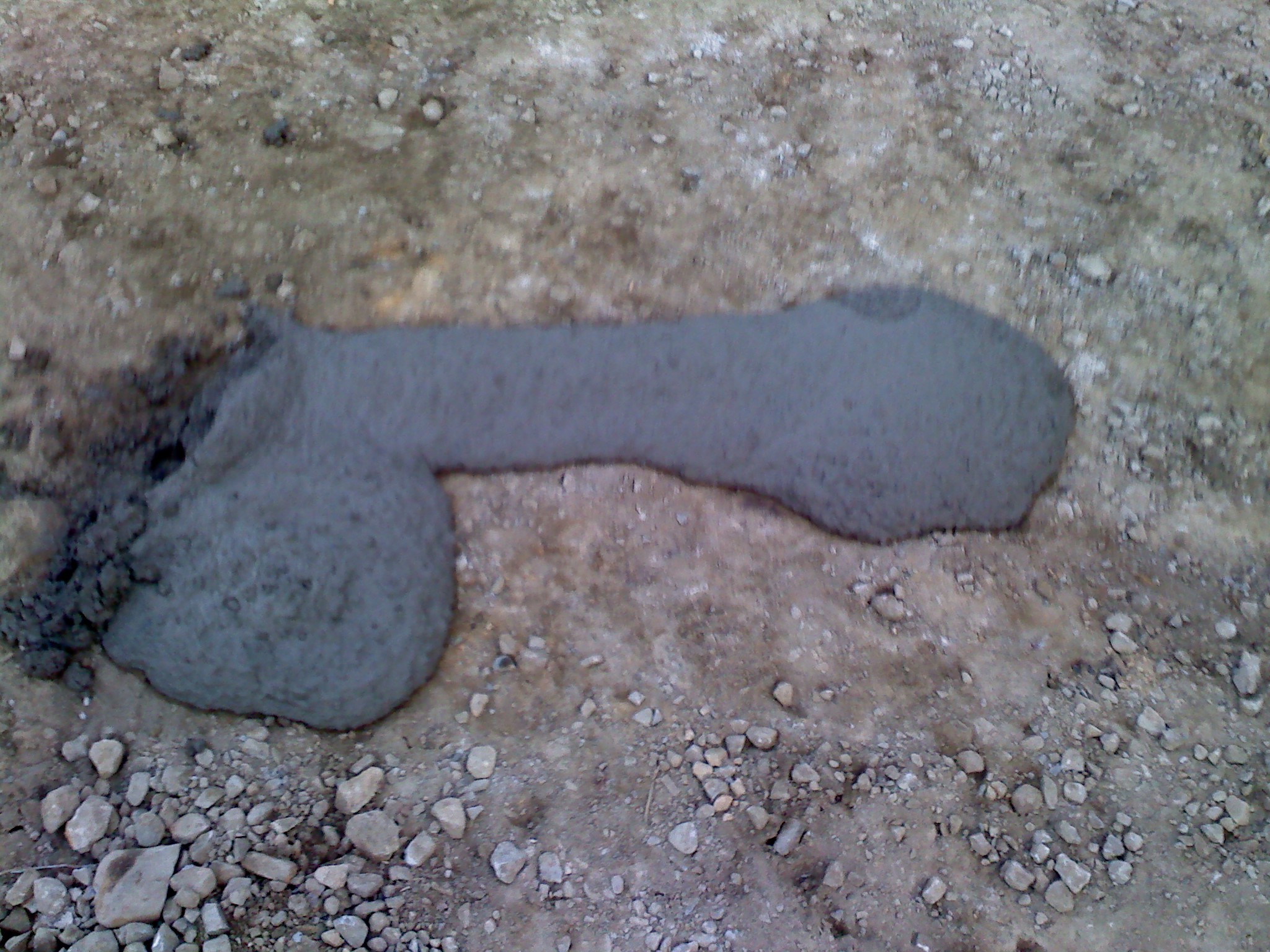 cement pouring gone wrong