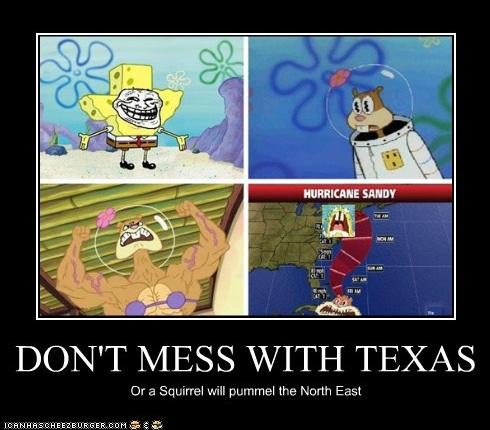 Sandy Cheeks is the perfect storm