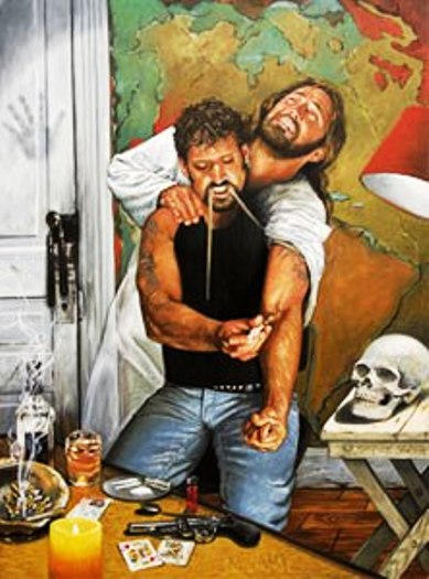 Drug addict Jesus
