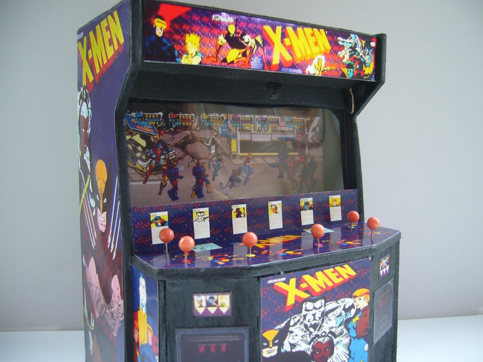 x men arcade cabinet