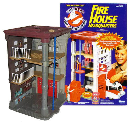 ghostbusters firehouse toy - Who You Gonna Calt The Rea Fire House Trust Headquarters With These Dxciting Features Gert Conte n t and Garwin Generes