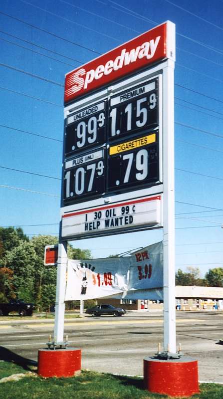 90s gas prices - Speedway Premium Video 991751 Cigarettes Bits 1073 79 I 30 Oil 99 Help Wanted