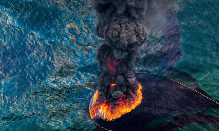 The Deepwater Horizon crisis (a.k.a  BP's f*ck up of epic proportion).