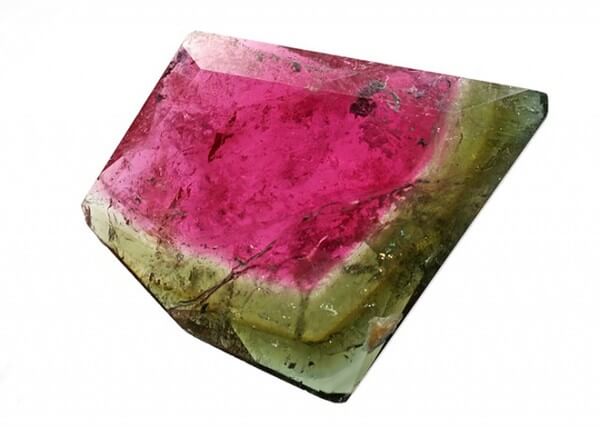 amazing minerals and crystals - watermelon tourmaline