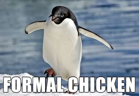 alternate animal names - Formal Chicken