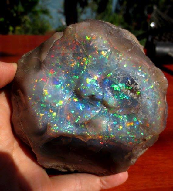 raw opal rock