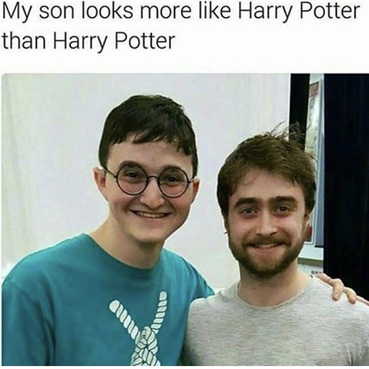my son looks more like harry potter than harry potter - My son looks more Harry Potter than Harry Potter