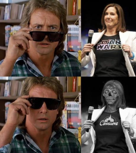 they live sunglasses - Mar Warise Consume