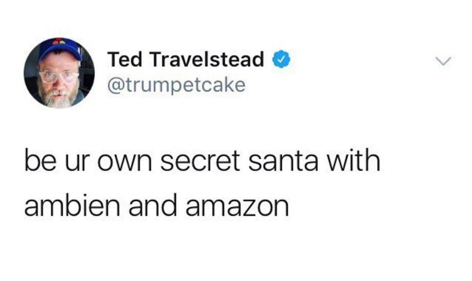 camila cabello y ariana grande twitter - Ted Travelstead be ur own secret santa with ambien and amazon
